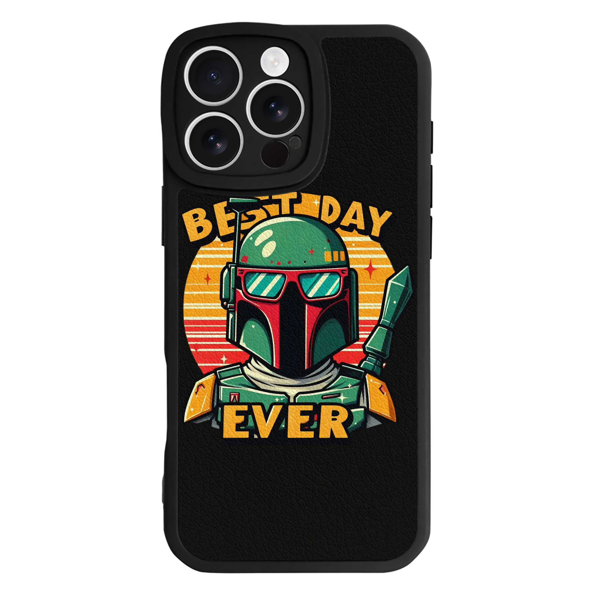 （画像用） スター・ウォーズ Star Wars 【iPhone 16シリーズ対応】シリコンスマホケース（レザー調） 材質：シリコン